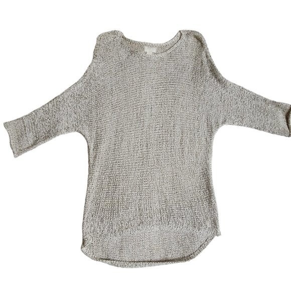 Loft Outlet Lounge Women's Gray Hi-Lo Lounge Top Size M - Picture 1 of 9